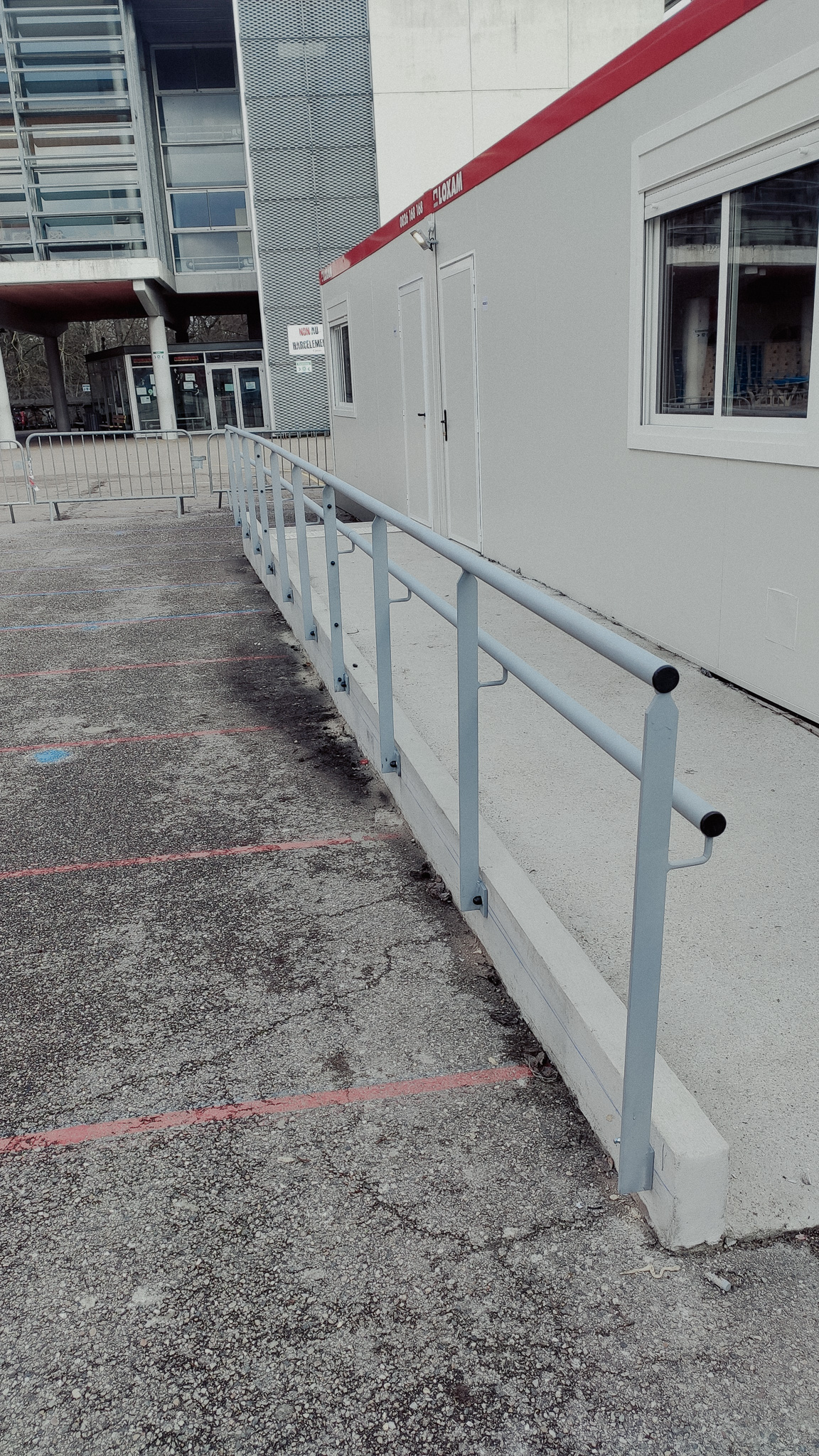 Prestation rampes accès PMR lycée Frédéric chopin nancy amf lorraine