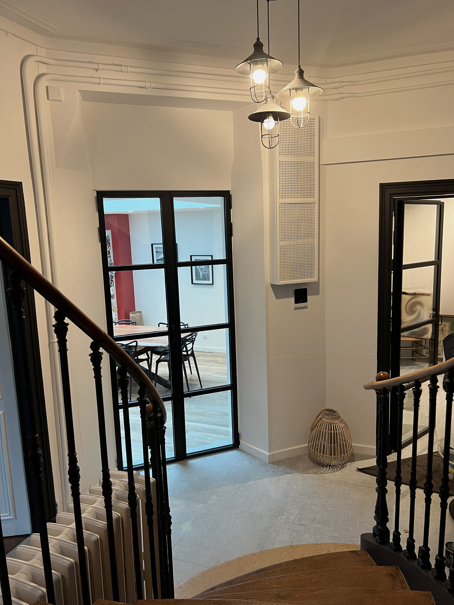 Prestation double verrière et portes client particulier amf lorraine